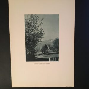 Druck Schwyz vom Norden gesehen