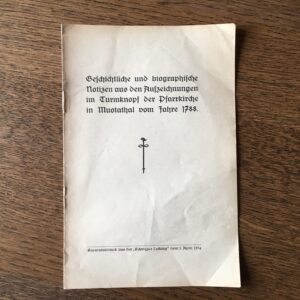 Pfarrkirche Muotathal 1788