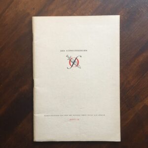 Der Schweizerdegen Heft IX