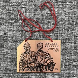 Plakette Fecker Treffen 1983