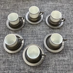 Mokka Set Zinn